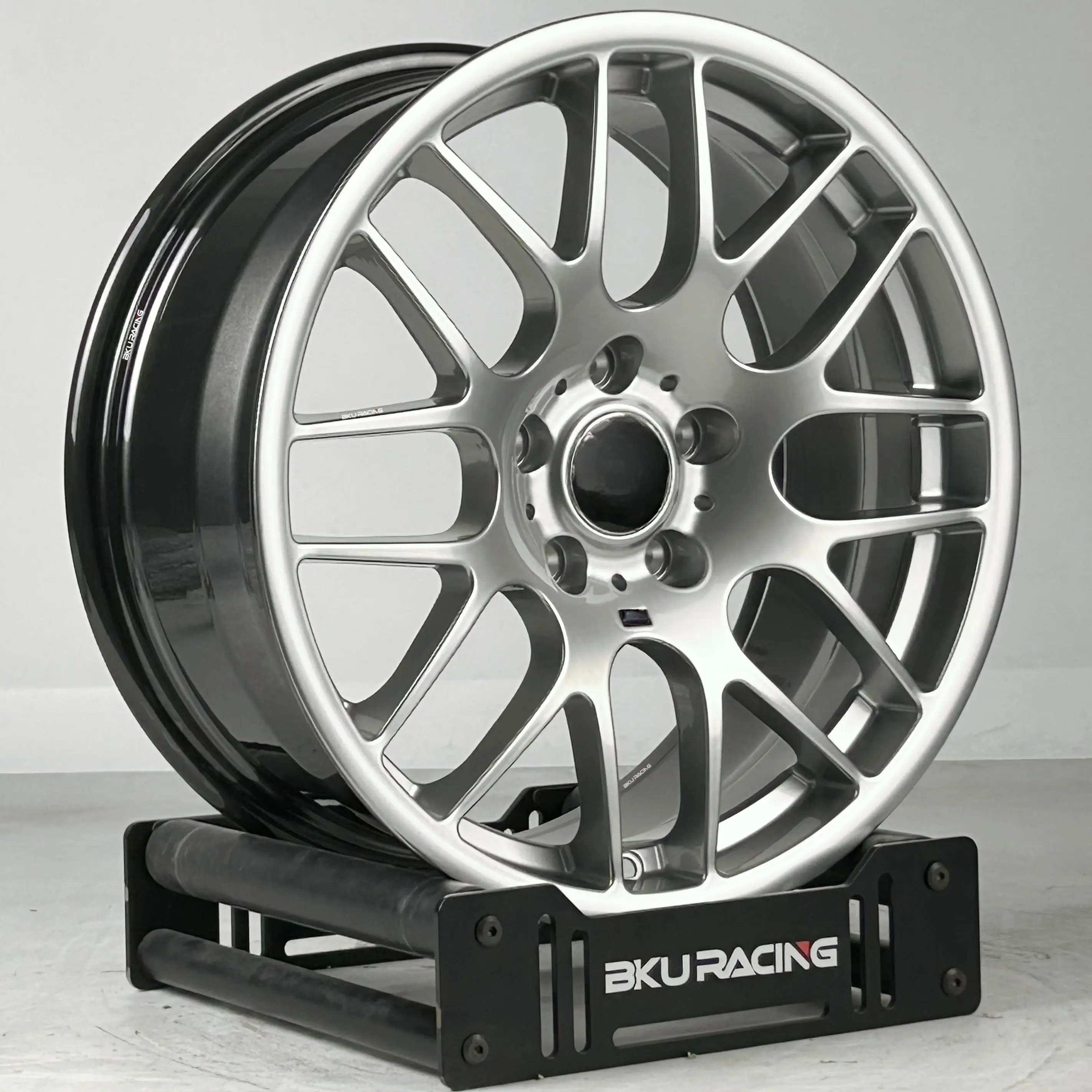 Bku Forged Wheels for BMW Style 359 E90 E92 M3 E46 E39 M5 E60 E38 17 18 19 Inch Rims Silver Brushed Concave Alloy 5x120 Wheels