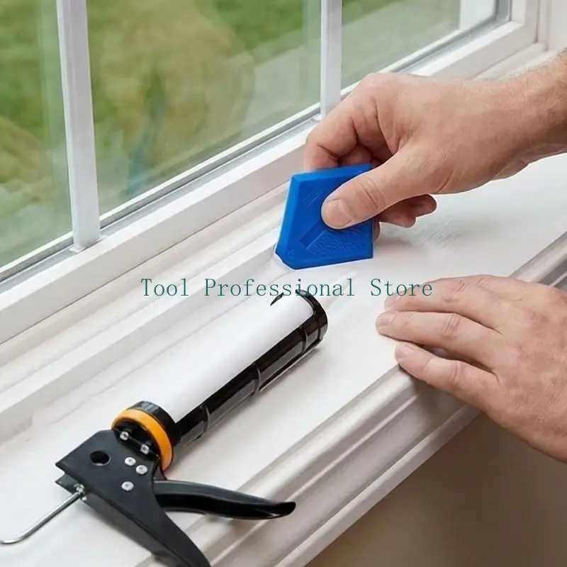 57QF Versatile Caulking Equipment Including Caulking Removal and Shaping Blade for Professional Result on Different Surfaces