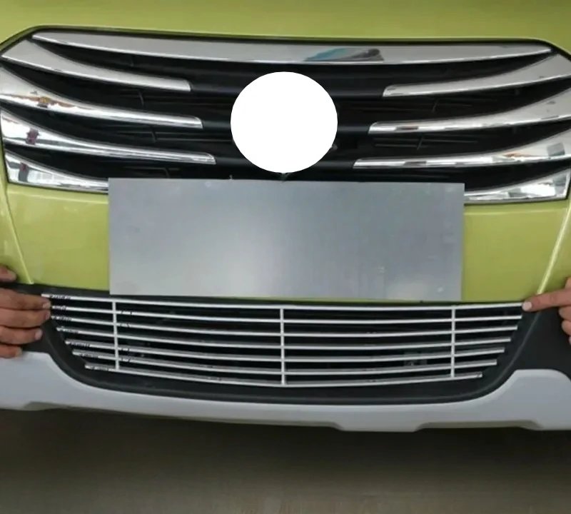 

Car Styling Alumnium Alloy Front Bottom Grill Grille Trim Cover For Suzuki S-Cross SX4 2014-2016