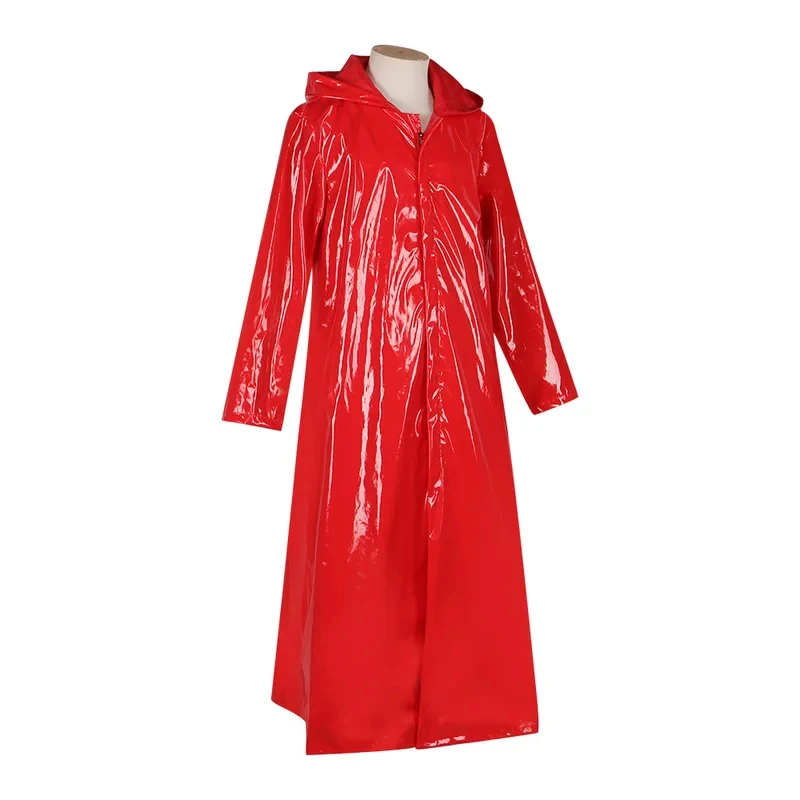 Disfraz de Cosplay de la Reina del Baile de Graduación Simone Perri, Ropa de Fantasía, Impermeable Rojo, Disfraz de la Película Fear Street 2025, Disfraz para Hombre, Fiesta de Fantasía O yy:89