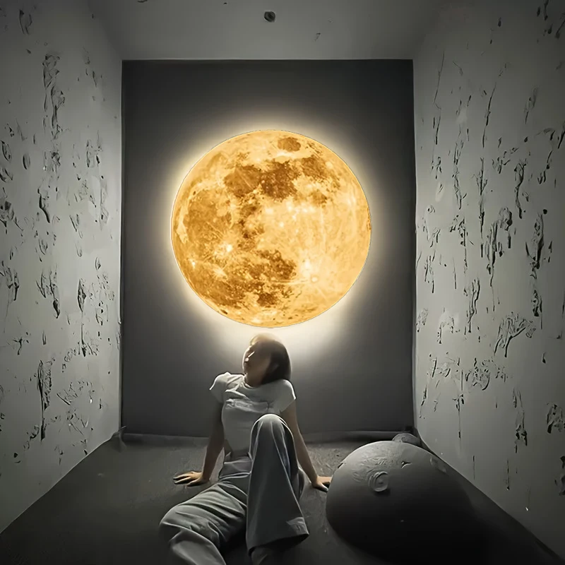 Moon Projector Lamp,360 Rotatable Star Projector,USB Powered Decorative Light,Ceiling Wall Projection,Home,Photo Studio Light