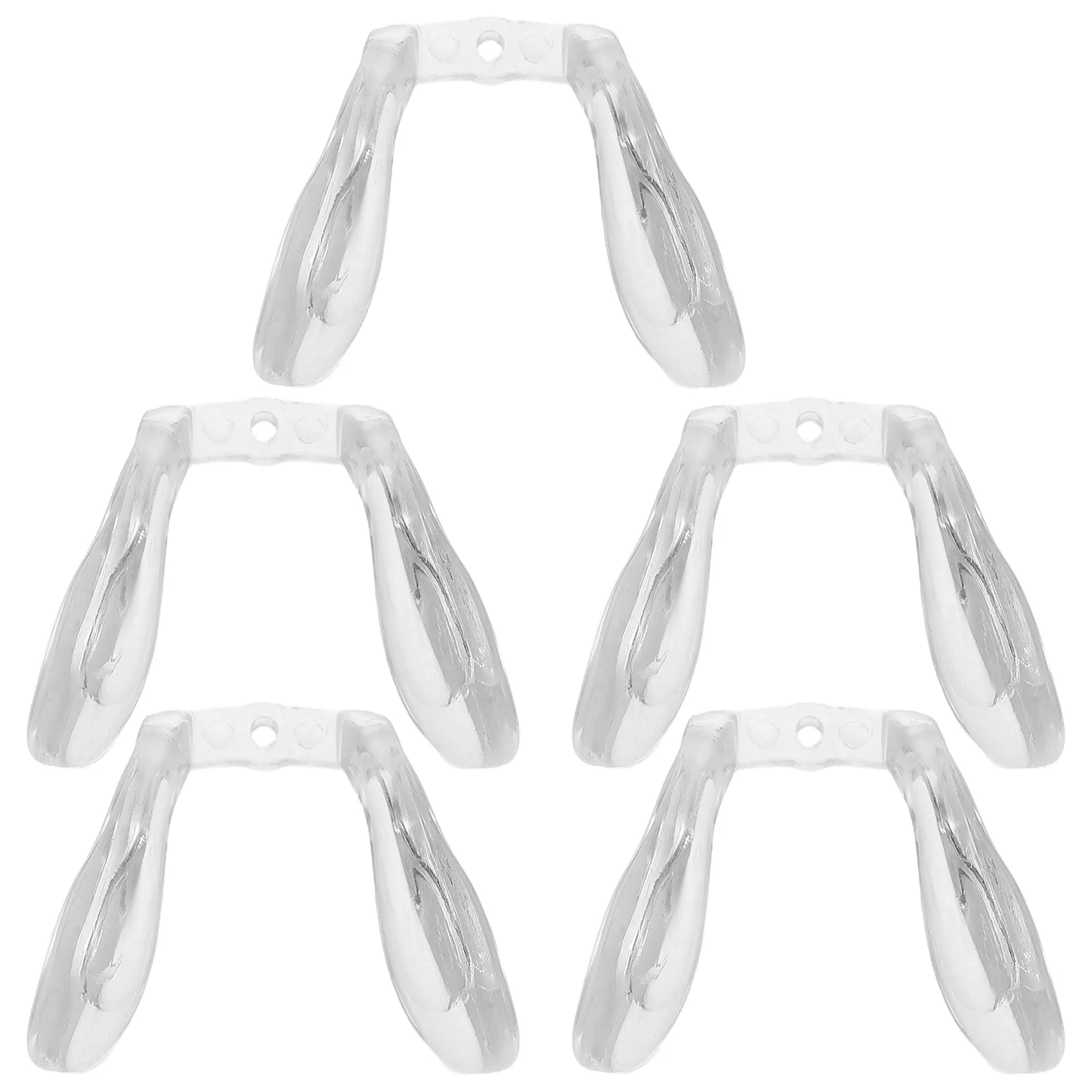 

5pcs Replacement Children's Silicone Nose Pads Eyeglass Nose Pieces Suitable for Kids Nose Pads Enhancer Glasses Frame Supplies