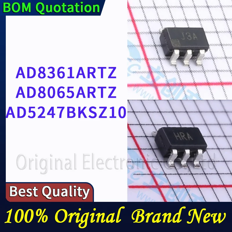 AD8361ARTZ AD8065ARTZ AD5247BKSZ10 متوفر في المخزون 48 ساعة #1