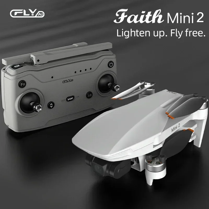 C-fly Faith Mini 2 4K Profesjonalny Dron z Kamerą HD, 249 Gramów, 3-osiowy Gimbal, Składany Quadcopter, Silnik Bezszczotkowy, Dron RC