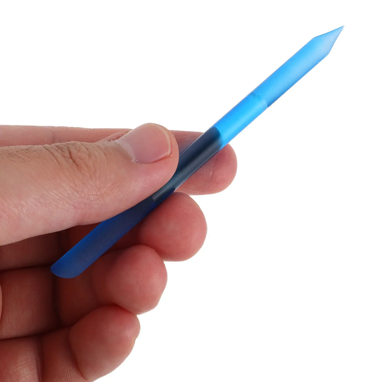 

Набор из 4 стеклянных палочек для маникюра, прецизионные инструменты для ногтей с матовым покрытием для безопасной и легкой очистки, идеально подходят для путешествий, дома и профессионального использования