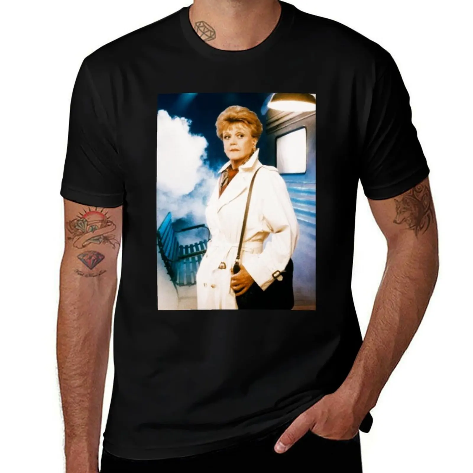 

Jessica Fletcher T-Shirt Soft Touch Basic Cotton T-Shirt