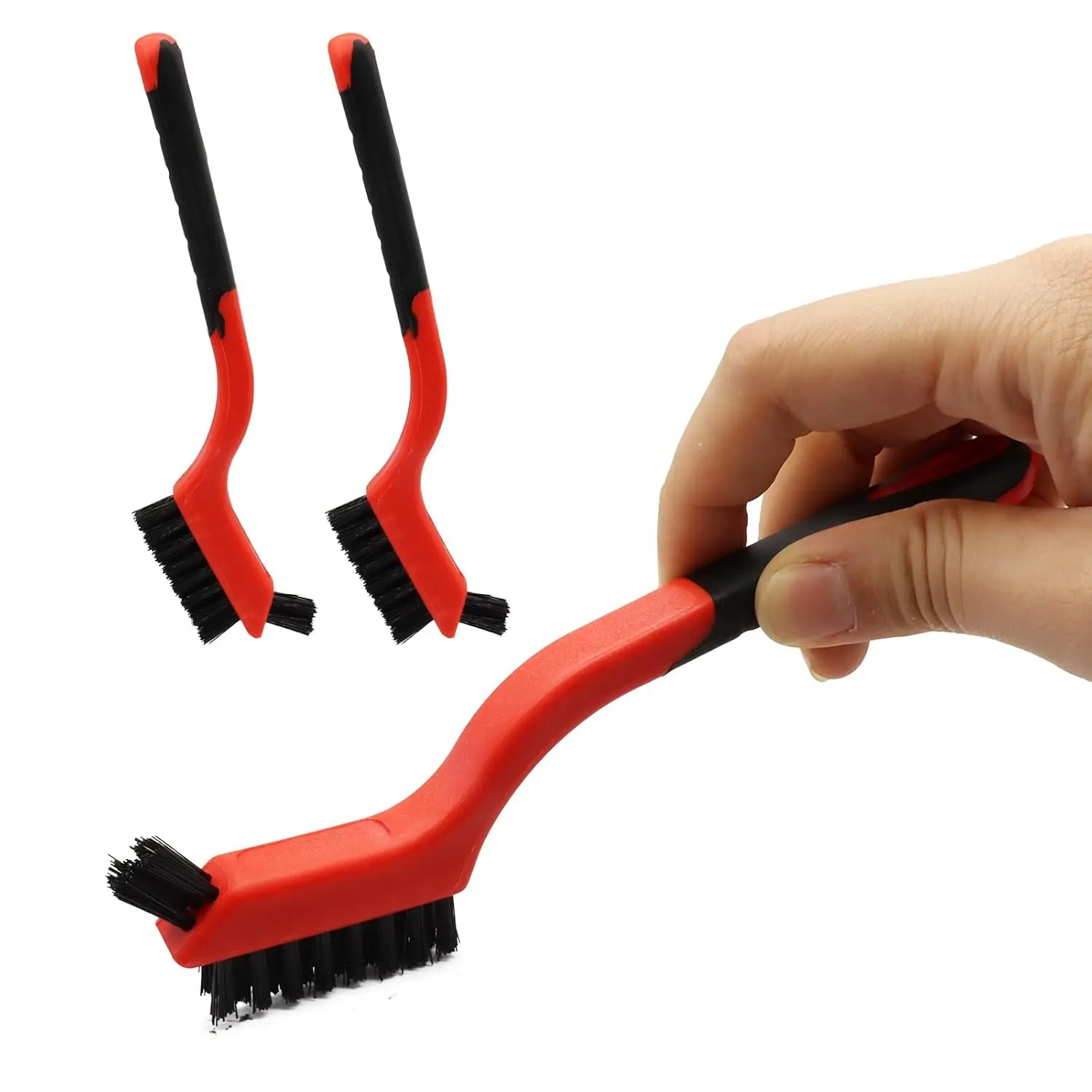 Detail Cleaning Brush for Window Tracks Kitchen Bathroom Car 1-10Pcs Nylon Cleaning Brushes for Tight Spaces Non Scratch