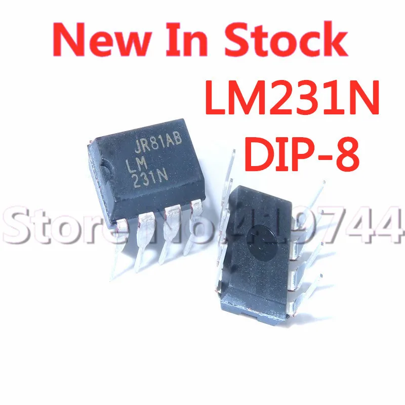5PCS/LOT 100% Quality LM231N LM231 DIP-8 voltage frequency conversion chip In Stock New Original