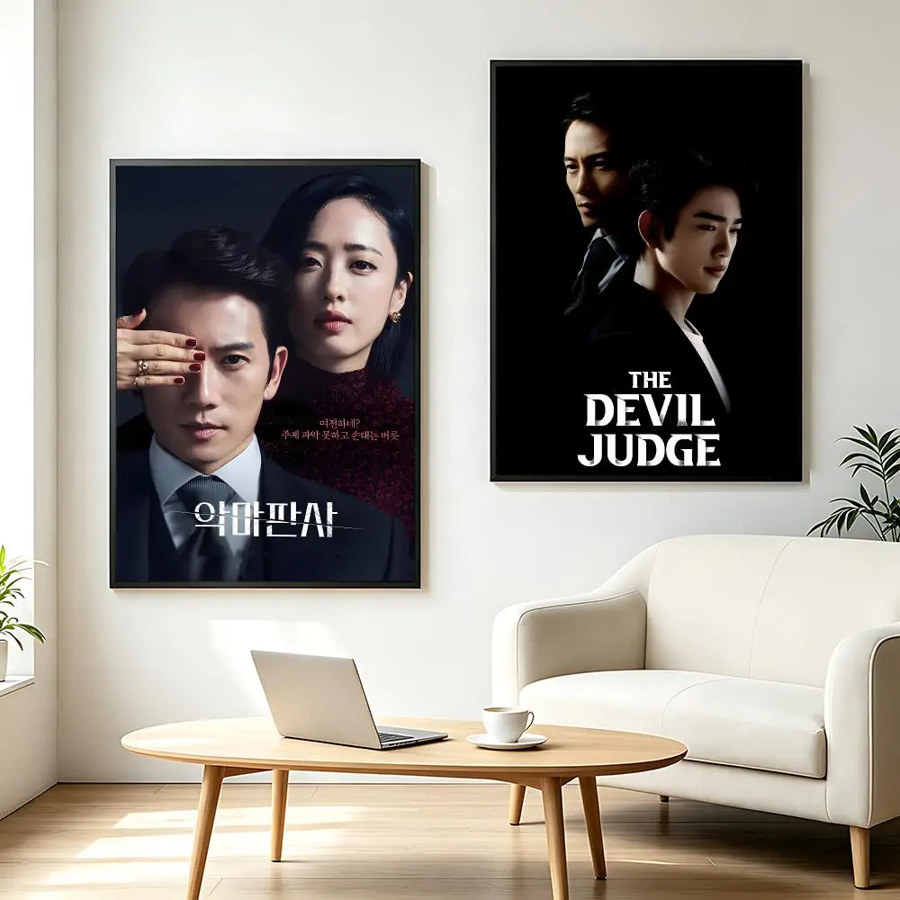 series The Devil Judge Poster  Poster HD Printing Fresh and Nordic Home Decor Wall Art for the Living Rooms Hallways Gift Giving