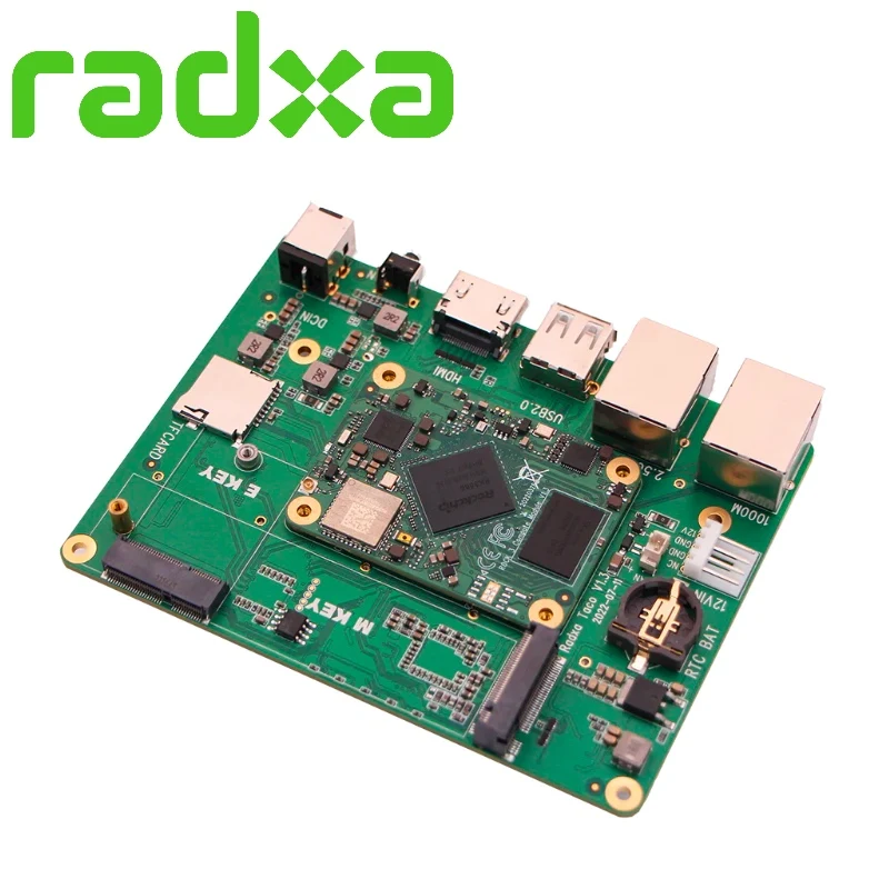 Imagem -02 - Radxa Taco-projetado Baseboard Suporte para o Raspberry pi Cm4 para Fornecer Uma Solução Nas ou Router