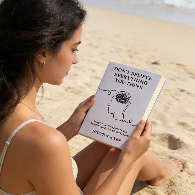 Don't Believe Everything You Think Joseph Nguyen Thinking Suffering Self-Help Book Cognitive Psychology Book Livros Libros