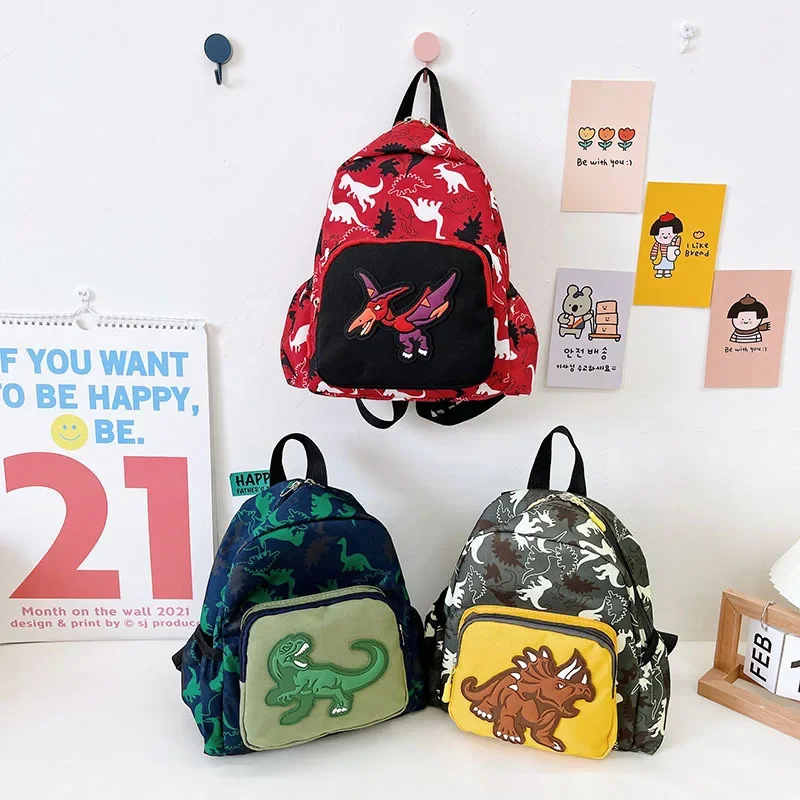 Kids Backpacks Dinosaur Backpack Fashionable Toddler Backpacks Cartoon Backpack Cute Backpack School Bag Class Bags for Girl Sac