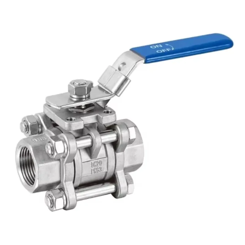 

Stainless steel ball valve, capacity, port size, full bore manual control, thread, water and gas flow