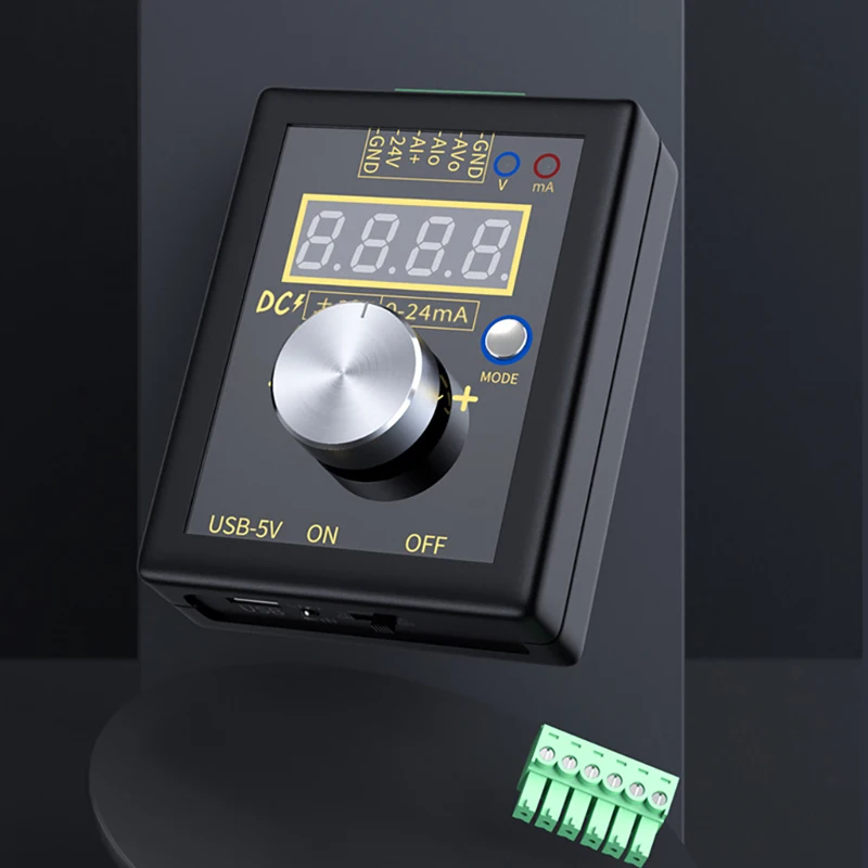 SG-002 handheld 0-10V/0-4-20mA debugging source calibrator Analog voltage current signal generator Testing tools