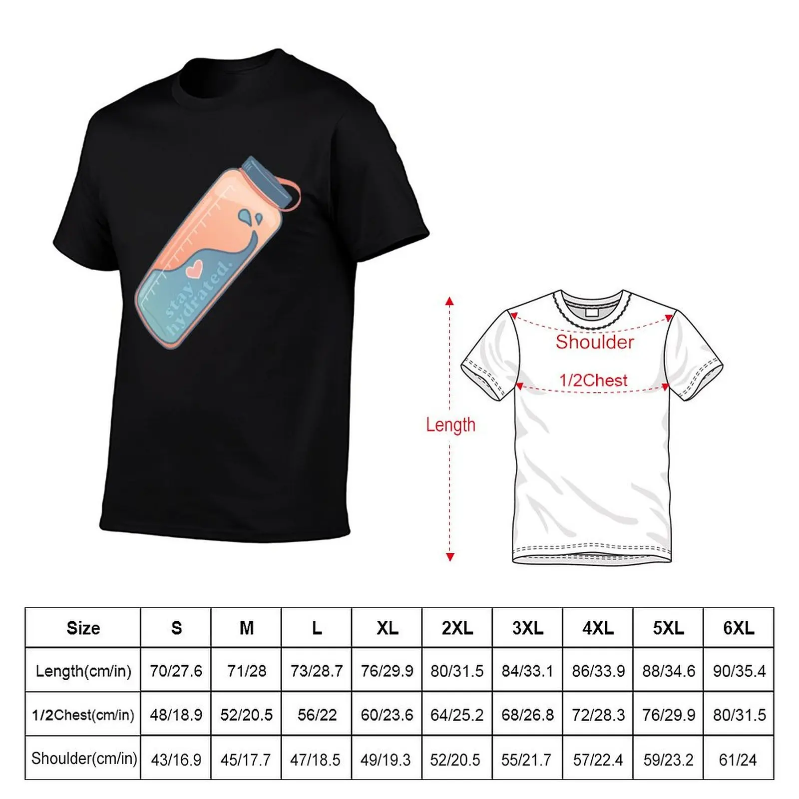 stay hydrated T-Shirt Lightweight Gym Training T-Shirt