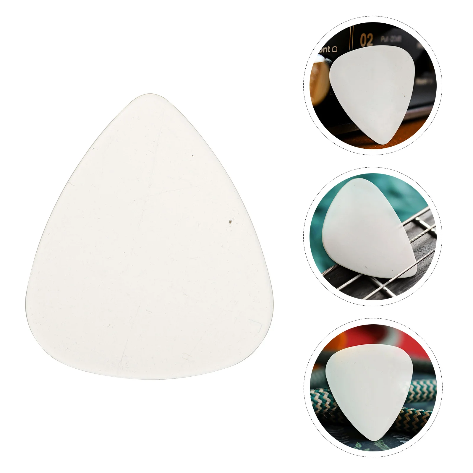 

10 Pcs Guitar Pick Punch Practice Stringed Instrument Plectrum Plastic Personalized