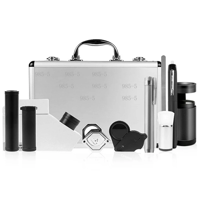 Professional Jeweler's Tool Kit，Mini Toolkit for Gemstone and Watch Precise Repair