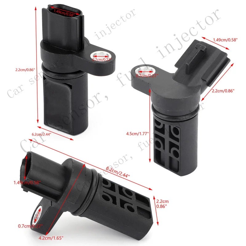 Q+ Set Of 3 Engine Camshaft Crankshaft Position Sensor Cps  FOR Infiniti Nissan XT