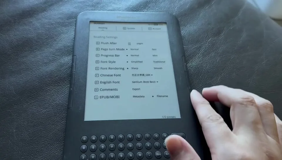  Б/у электронная книга Kindle 3 поколения, считыватель электронных чернил Eink, 6-дюймовый сенсорный экран, Wi-Fi, без света, лучше для Kobo Kindle