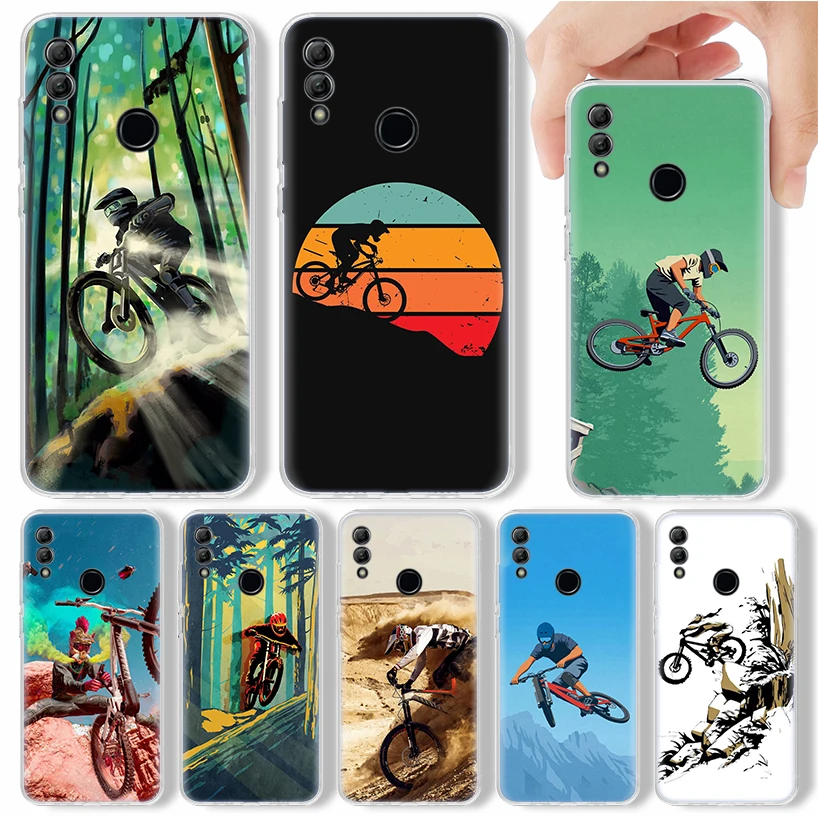 Amazing Mountain Bike Bicycle Phone Case For Xiaomi Redmi 9 9A 9C 9T 10 10A 10C 8 8A 7 7A 6 6A S2 K20 K40 Pro Soft Cover Silicon