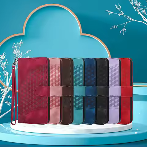 Leather Flip Wallet Case For Samsung Galaxy A05S A15 A14 A13 A12 A33 A34 A54 A53 A32 A72 A52 A71 A22 Card Stand Protect Cover