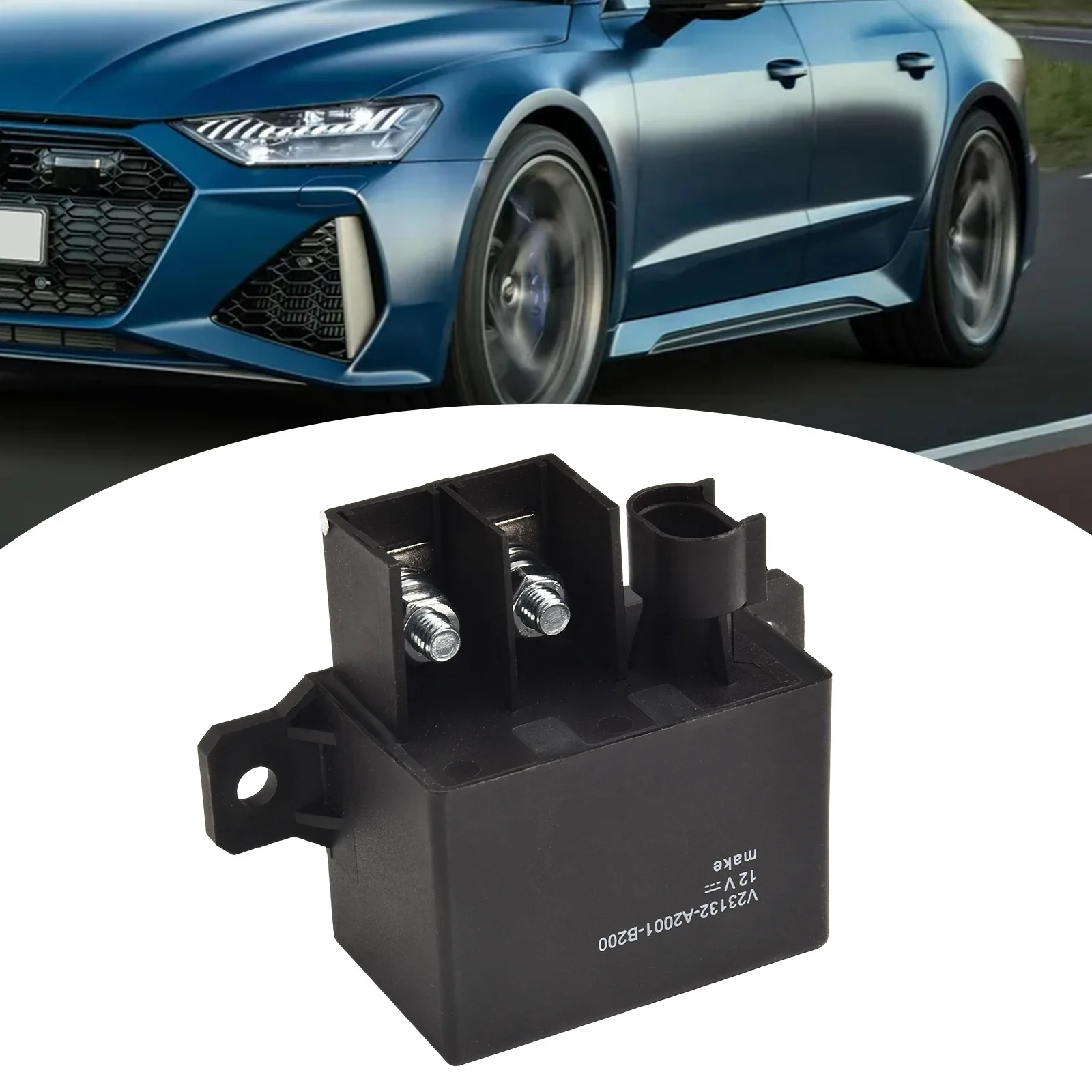 

Automotive Relay 12VDC Power Relay Automotive Circuits 12VDC Relay Versatile Usage Retention Nuts Included Robust Construction