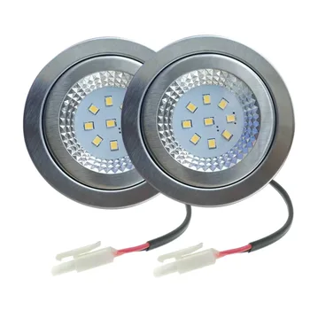 2 조각 주방 환기 범위 후드 빛 LED 1.5W 220V 230V 240V AC 쿠커 연기 필터 전구 20W 할로겐 전구 교체