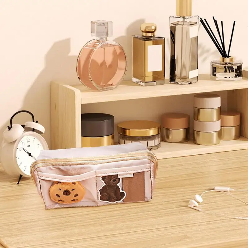 

Aesthetic Pencil Case Capybara Large Capacity Multi-layers Pouch Large Capacity Multi-layers Pen Case Cute Workplace