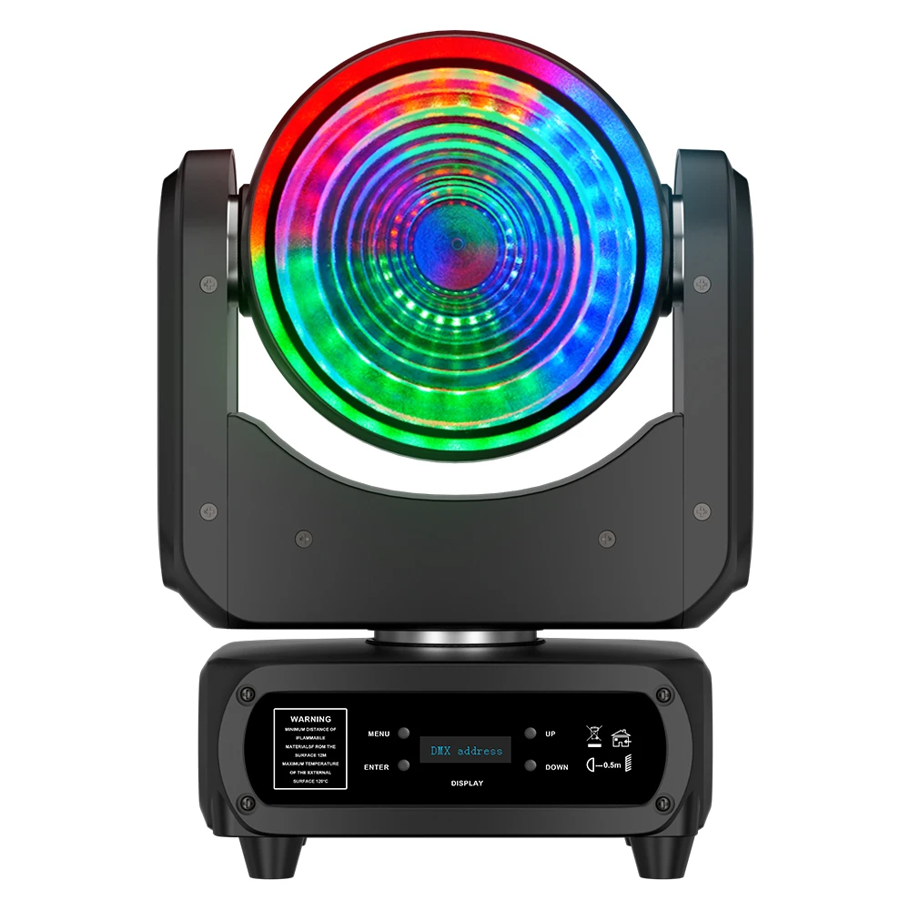 Reflektor LED 120W Cool Warm White Moving Head Water Ripple Lens Linear CTO Support DMX512 For in Club Stage Birthday Party
