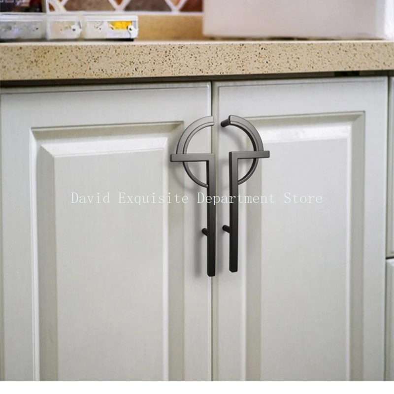 Modern Minimalist High-end Cabinet Handle, Light Luxury Paired Circular Cabinet Door Handle, Drawer Wardrobe Door Cabinet Handle