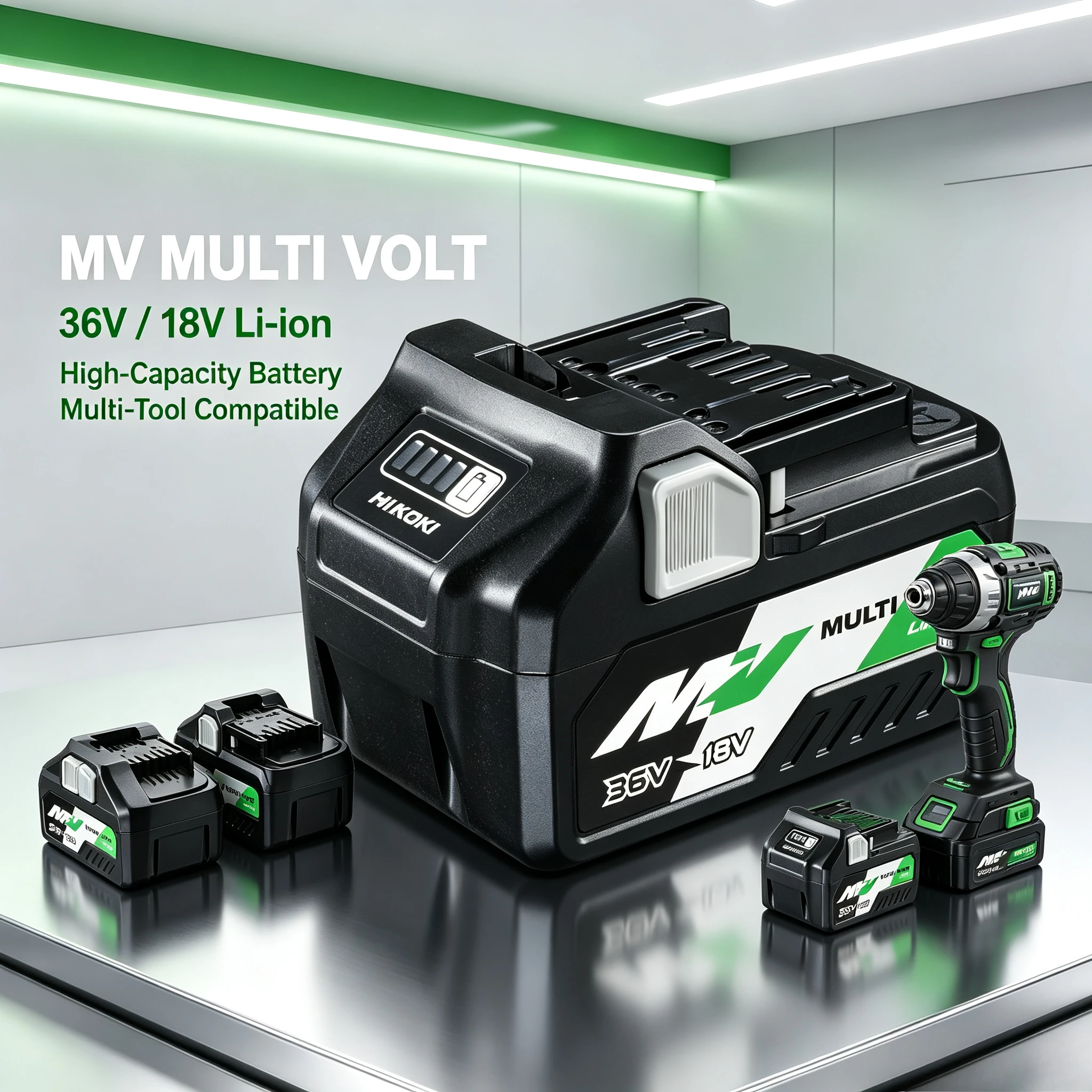 Hitachi HiKOKI Slide Style 18V/36V 5.0Ah Li Battery BSL1840 BSL1850 For DS18DSL Drill C18DSL Saw Home Builder Power Battery