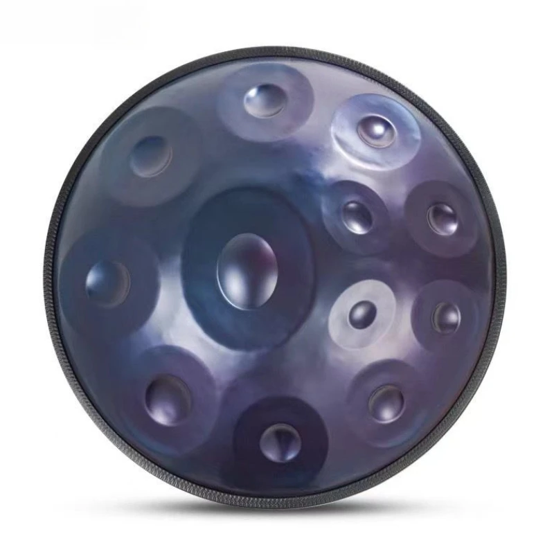 12 Tone Handpan Adult Meditation HandPans Ember Steel Nitrided Handpan Drum Vibrates Tone Professional Percussion Instruments