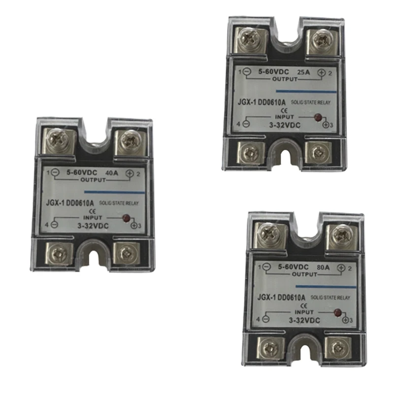 Single Phase Solid State Relay Single Phase SSR DC Control DC Solid State Relay