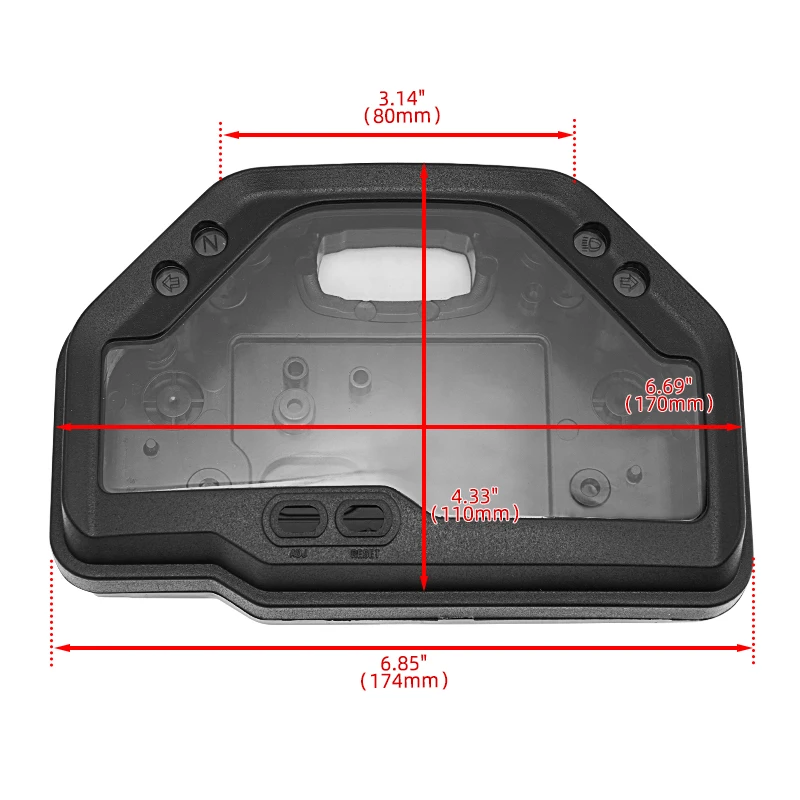 CBR 600 RR Tachometer Speedometer Gauge Case Cover For Honda CBR 600 RR 600RR 2003-2006 Motorcycle Instrument Panel Housing