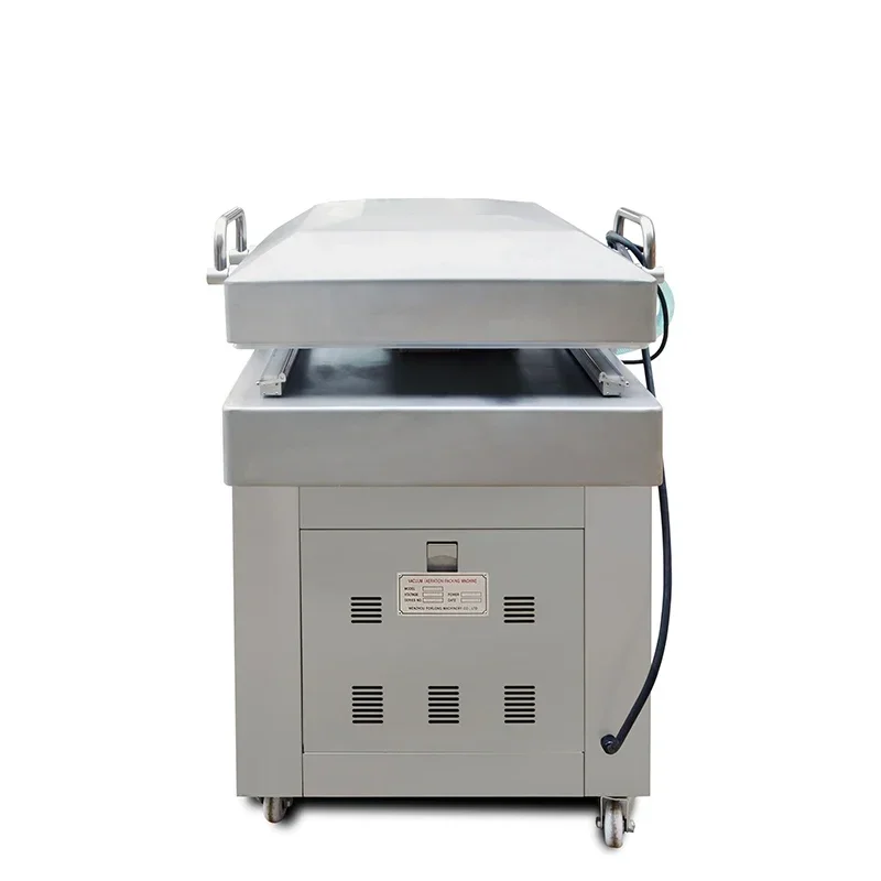 for Industrial Double Chamber Vacuum Sealing Machine Commercial Food Meat Rice Vacuum Packaging Sealing Machine