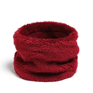Unisex Cashmere Warm Collor Ring, monochromer Plüschschal, dicke Sportarten im Freien, Männer, Frauen, Kinder, Schal, volle Gesichtsmaske, Schalldämpfer, Winter 8 Hauptverkäufe geeigneter Menching - №7