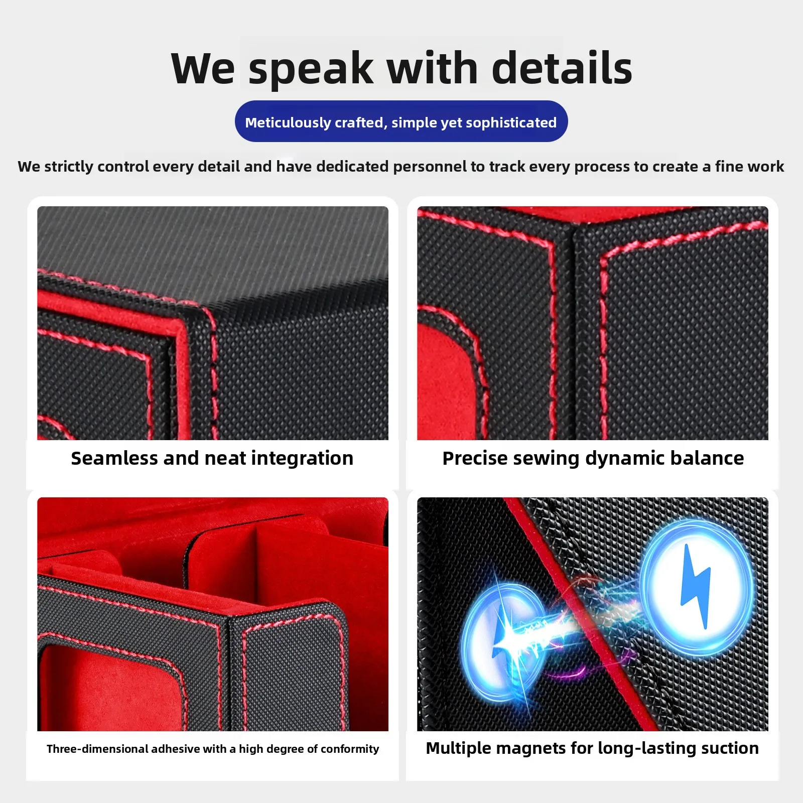 الإبداعية فصل نافذة مزدوجة بطاقة الألعاب صندوق مجلس لعبة جمع حامل بطاقة صندوق المغناطيسي بو الجلود بطاقة صندوق تخزين