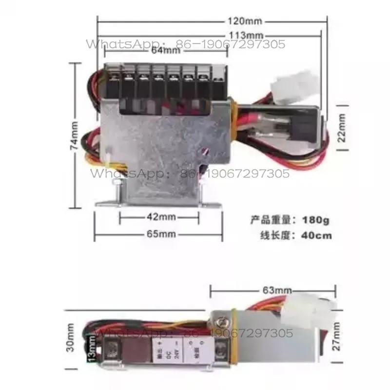 Auto Sliding Door Power Wiring Terminal Assembly On-Off Switch Wire Connector Replacement Part