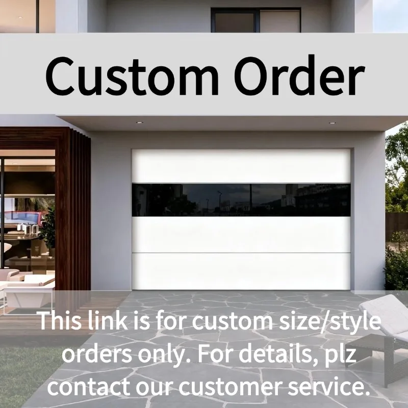 باب مرآب من سبائك الألومنيوم عالي الجودة من EdgyDoor لساحات الفيلا #6