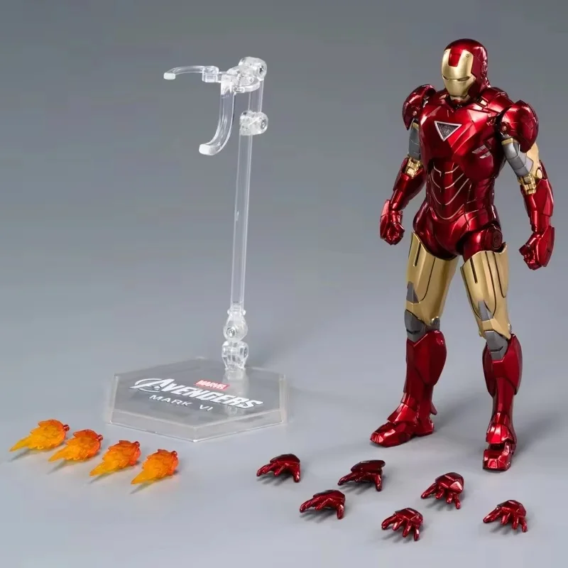 Zdtds Iron Man & War Machine Mk Series 7" Action Figure, Movable Collectible Model Toy For Adult Fans
