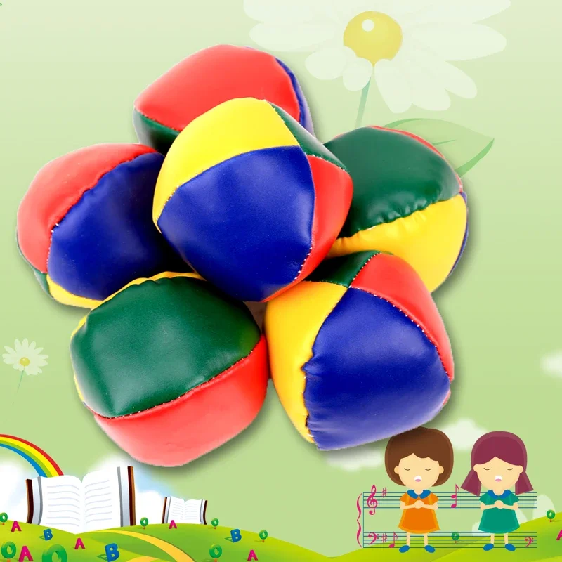 Children Throwing Sandbags Sports Toys PU Waterproof Handmade Sandbags Kindergarten Baby Interactive Throwing Game Props