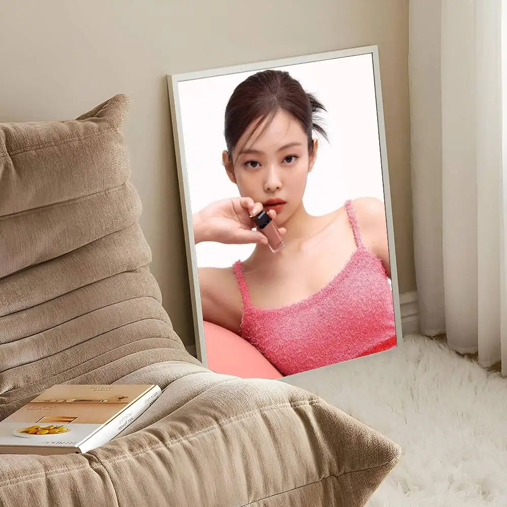 جيني كيم الوردي ملصق غرفة نوم ملصقات جدار غرفة المعيشة جدارية معلقة اللوحة ديكور المنزل الحديث #3