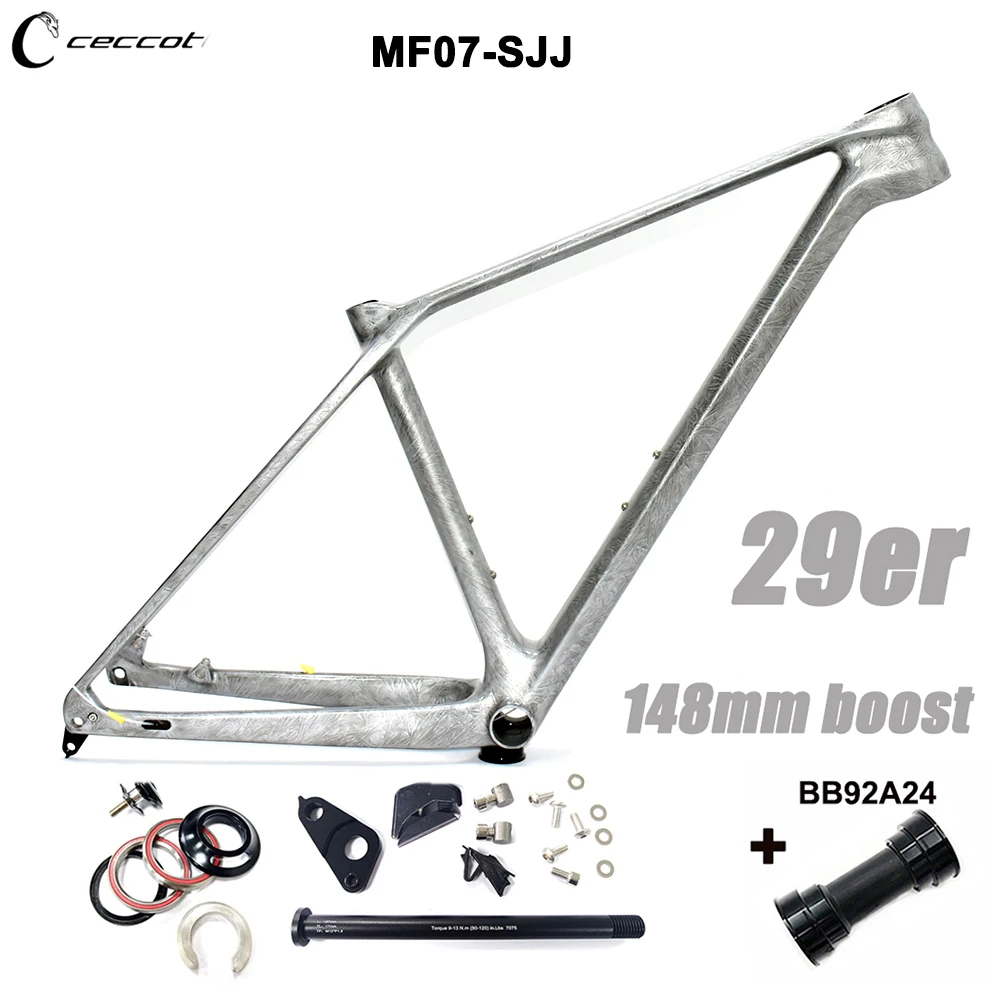 Order Color Carbon Frame 29er MTB Model, Mountain Bike Framework, Newest 2024 MTB  Frame