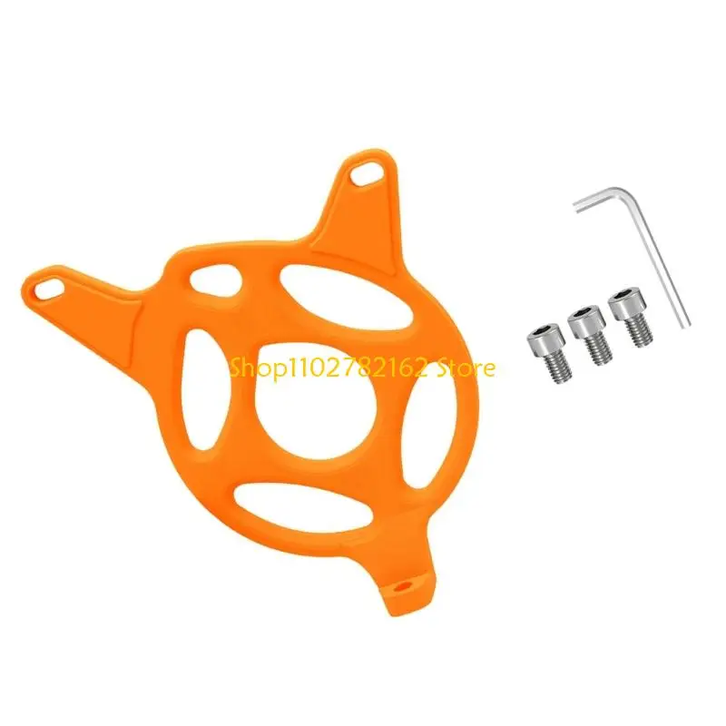 547B Motorcycle Engine Housing Motorcycle Decoration Cover Quick Mount Motor Guard for Kuggo Tuttio 01 Black Design Impact