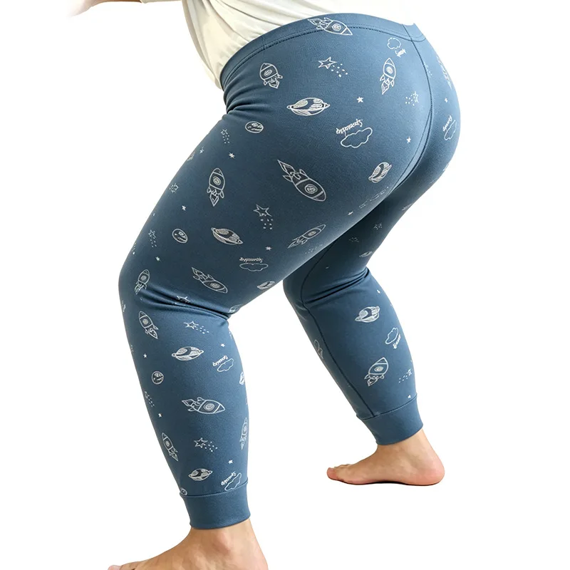 2026 Kids Cotton Pajama Pants Cartoon Sleep Pants Spring Autumn Light Boys Girls Long A Class Comfortable Breathable Loungewear