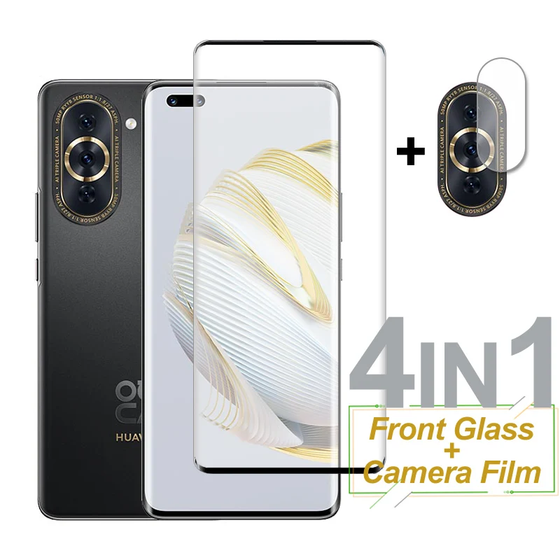 

Full Cover Screen Protector On For Huawei Nova 10 Tempered Glass Protective Phone Camera Lens Film On For Huawei Nova 10 Pro 9