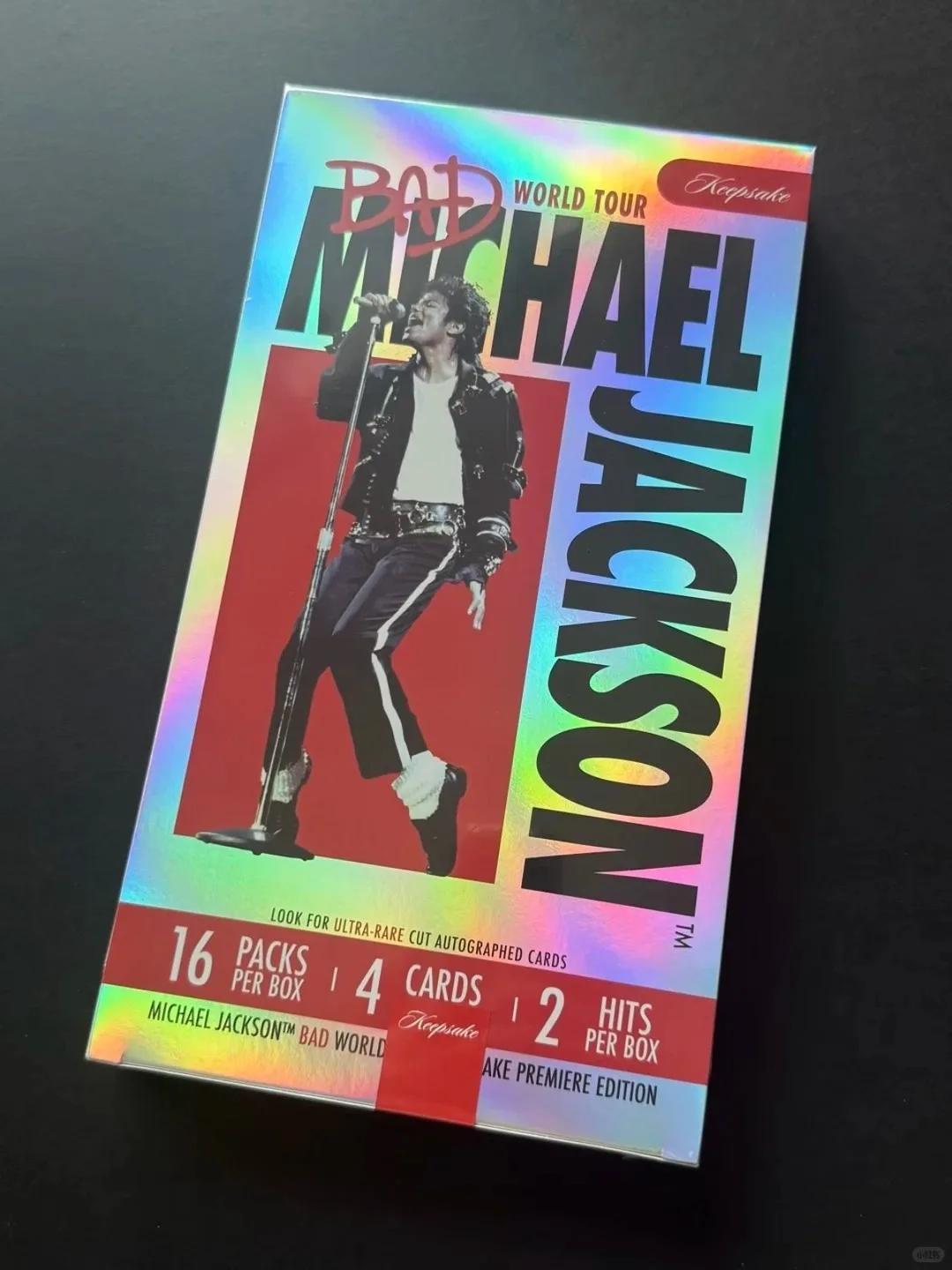 In Stock 2025 Keepsake Michael Jackson Bad World Tour Collection Cards Hobby Premiere Edition Trading Cards Rare TCG Toy Gifts