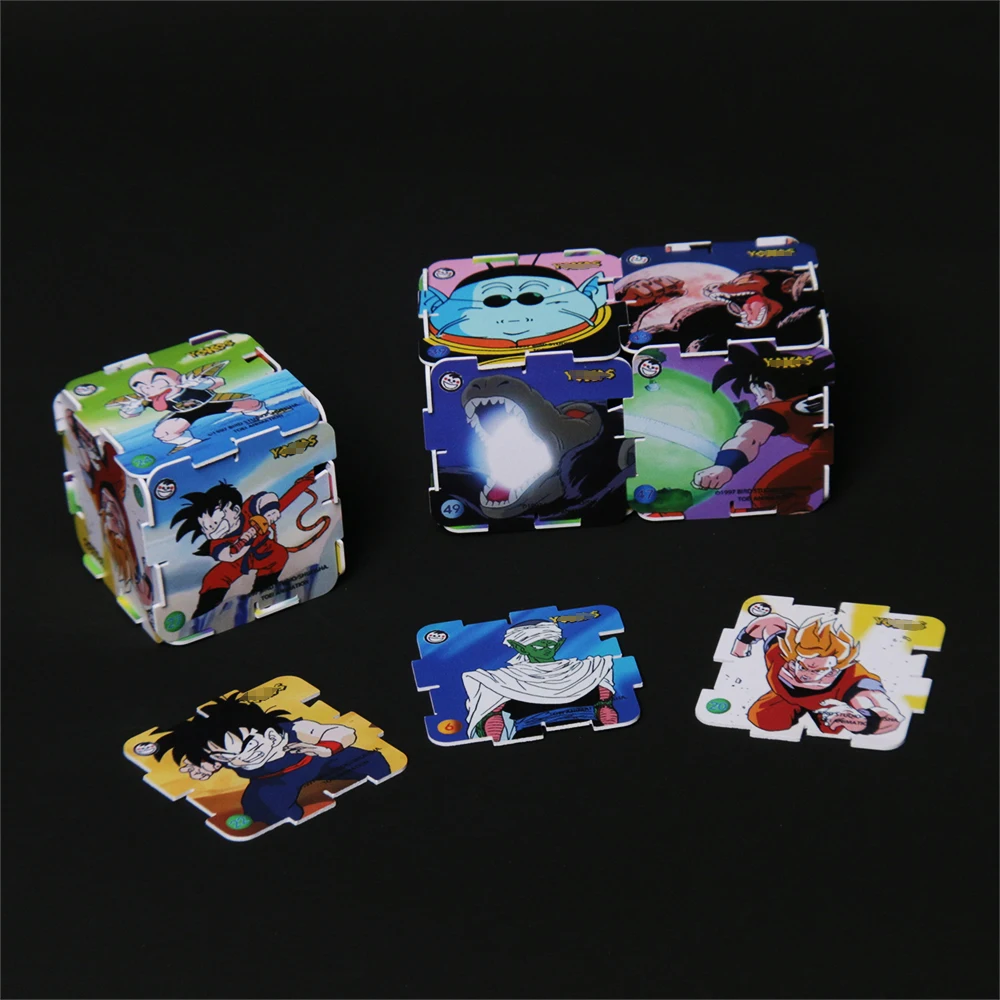 Dragon Ball Z Yokos 73PCS Square Puzzle Card Game