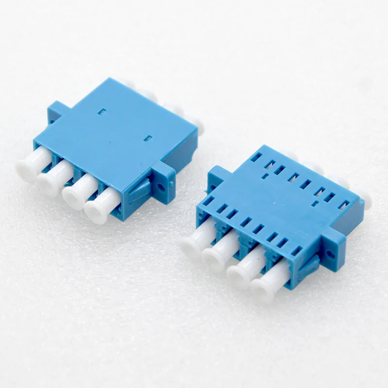 

10pcs LC/UPC/APC Optical Fiber Connectors Flange Adapter Duplex Multimode Coupler Telecom Fiber Connectors Factory Wholesale