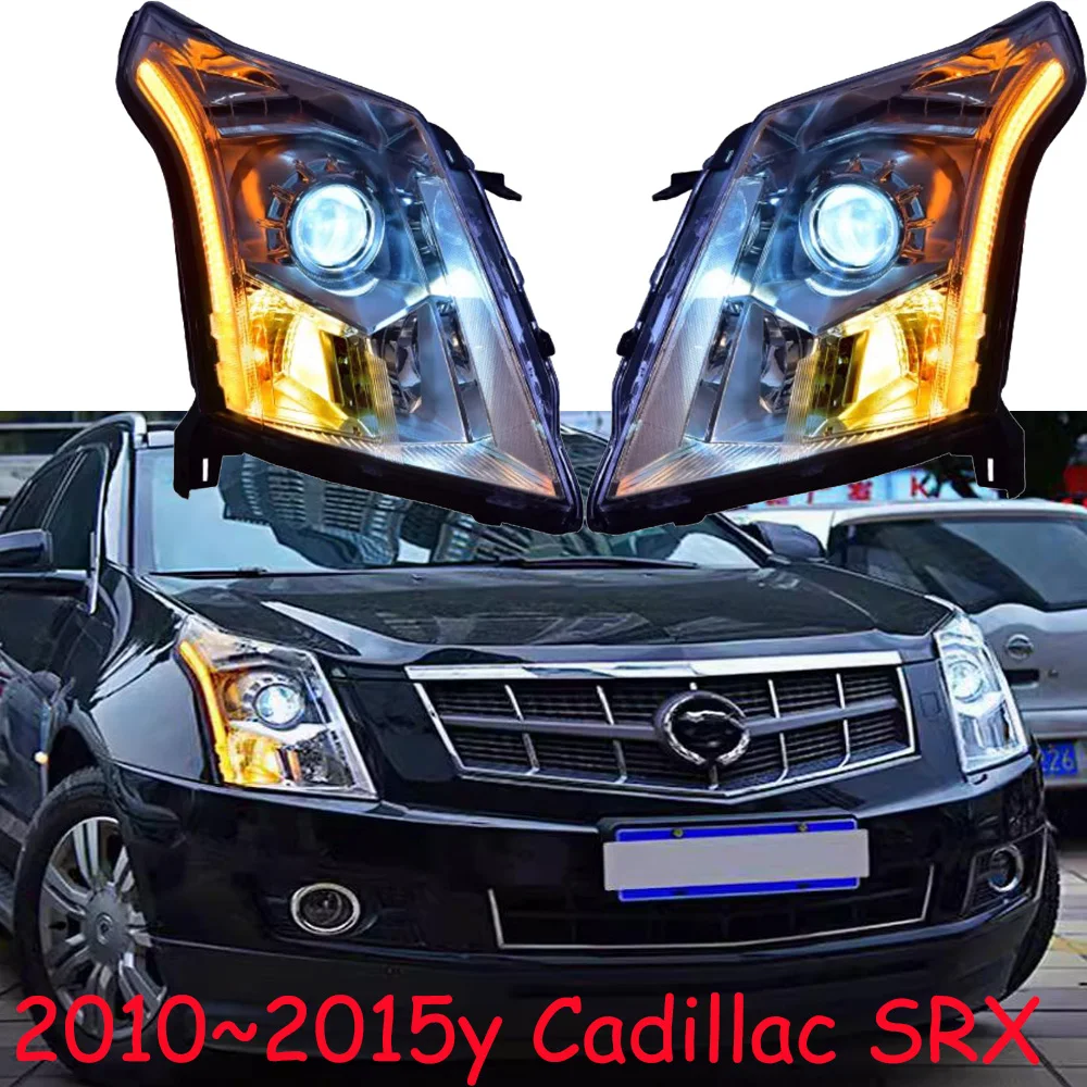 car bumper head light for Cadillac SRX headlight car accessories LED auto HID xenon fog motor headlamp 2011~2015y